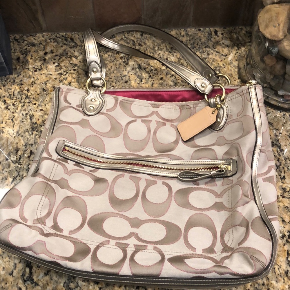 Coach poppy purse